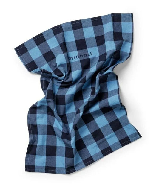 Midnatt Tea Towel Blue