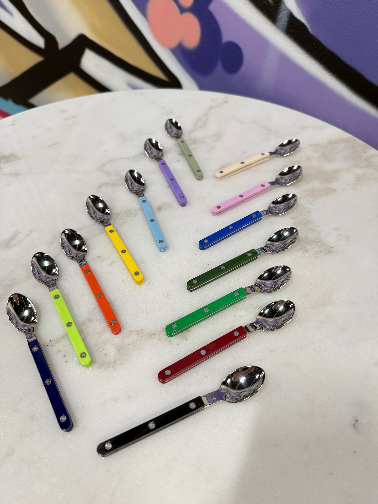 Sabre Little Espresso Spoon Navy Blue