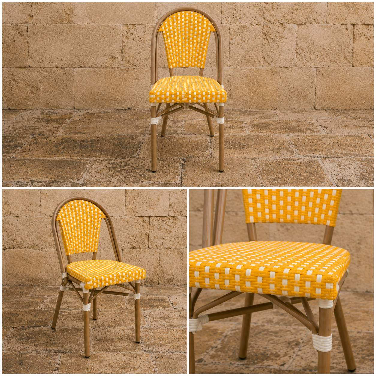 Mon Bistro Chair Yellow