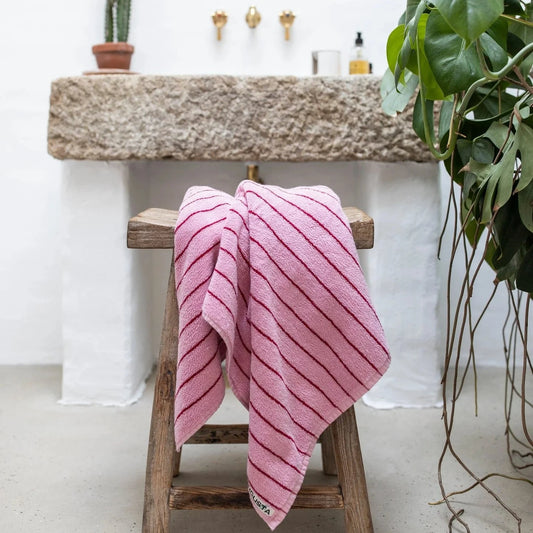 Bongusta Towels Baby Pink & Ski Patrol