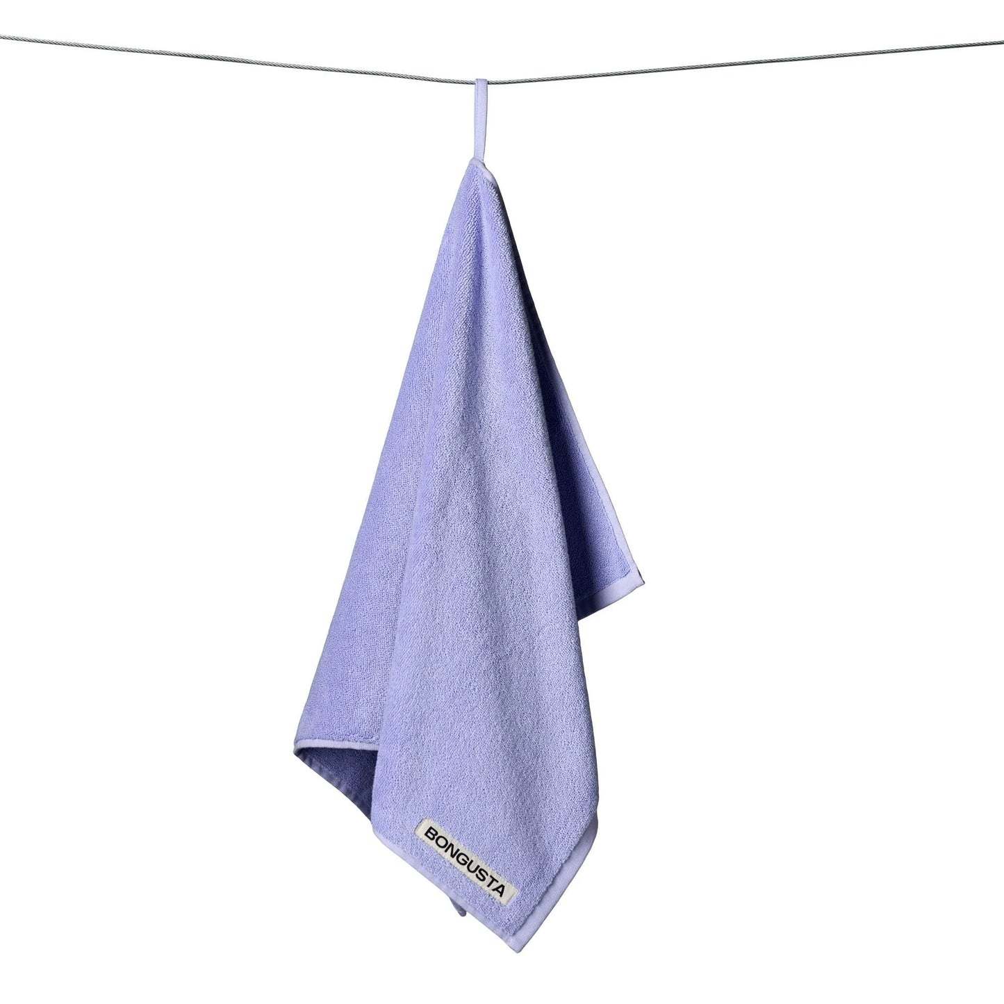 Bongusta Towels Solid Lavender Blue