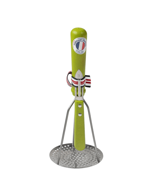 French Potato Masher and Peeler Green