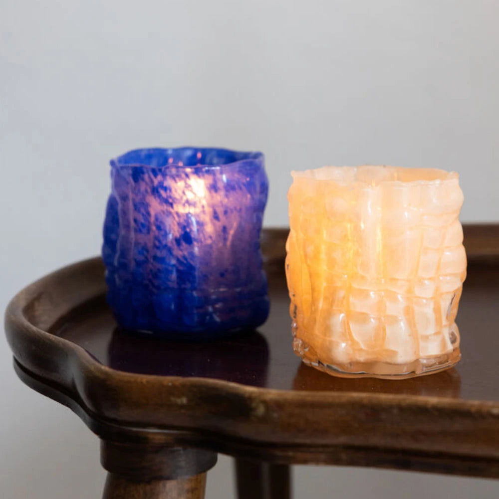 Candle Holder Laranne Blue