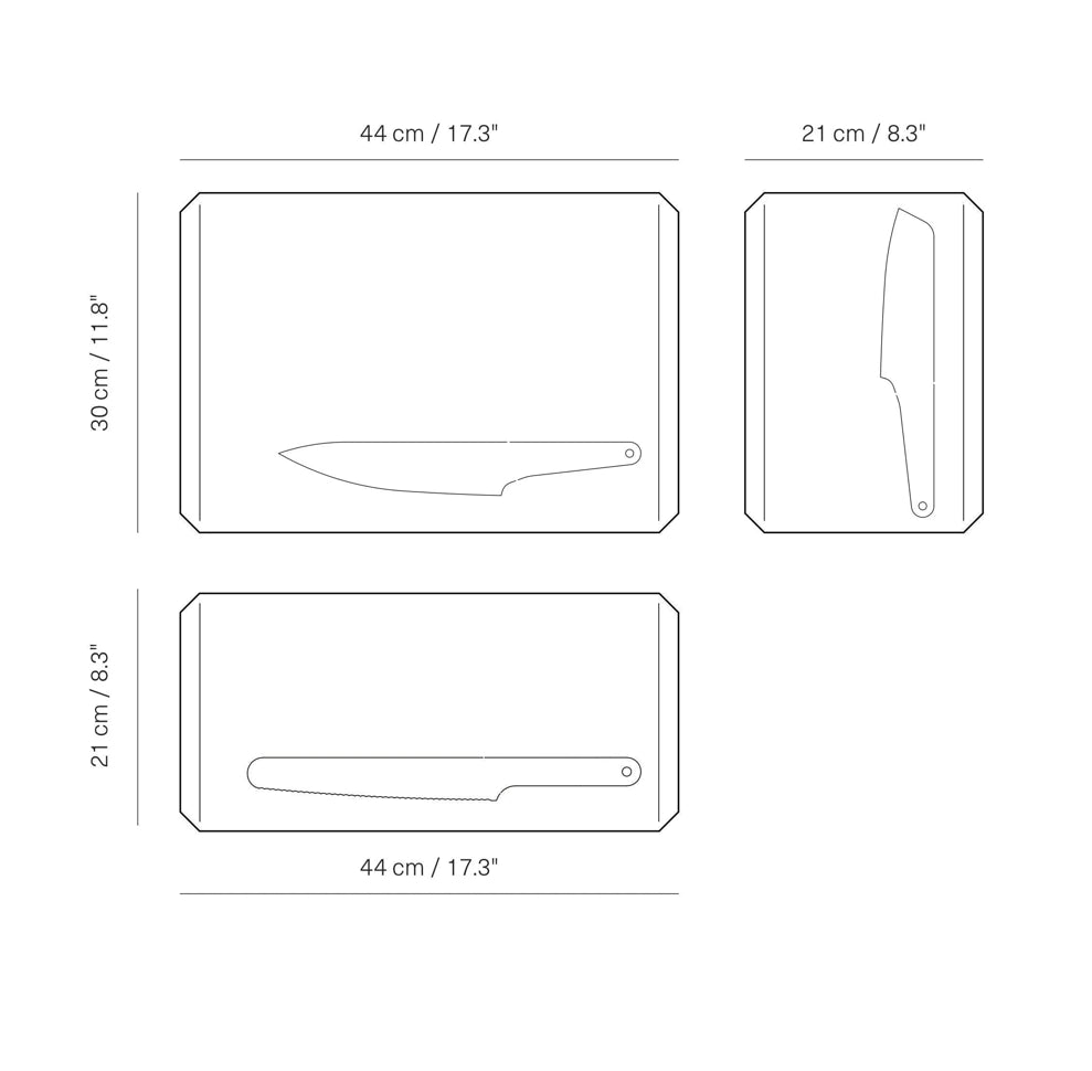Veark Chopping Boards CB Blue