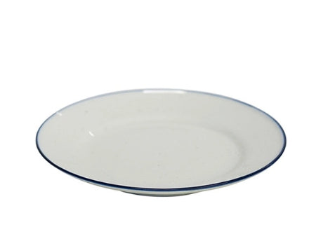 Dessert Plate Blue Line