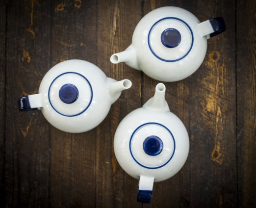 Teapot Blue Line