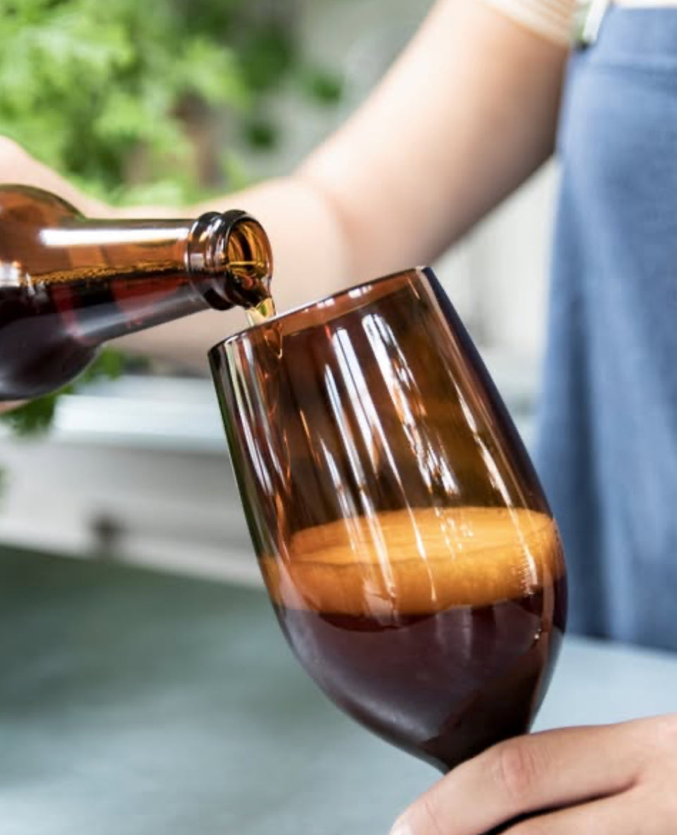 Beer Glass Brown