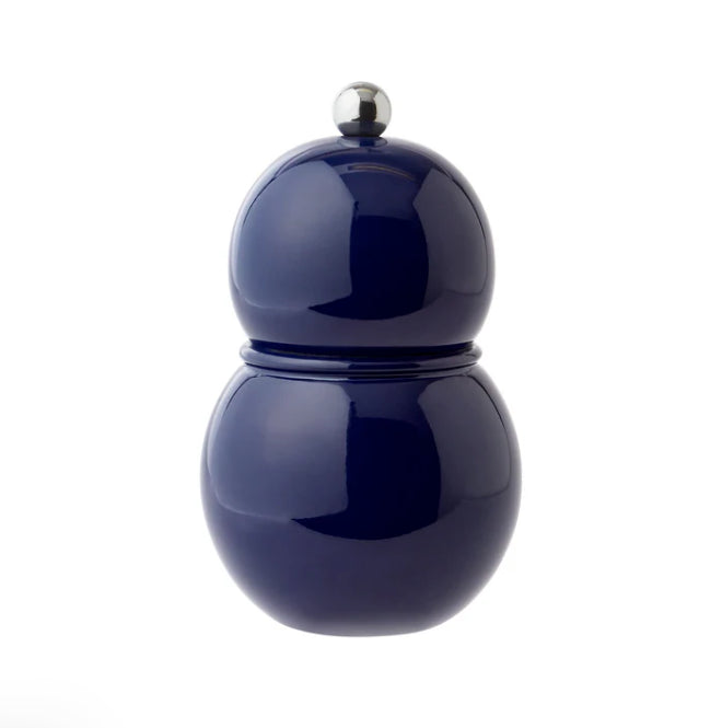 Small Bobbin Salt & Pepper Mill Navy Blue