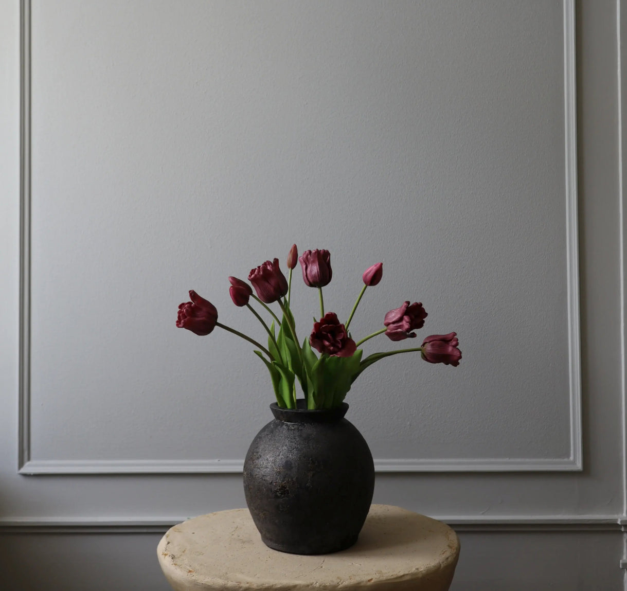 Triumph Tulip Bouquet Dark Purple
