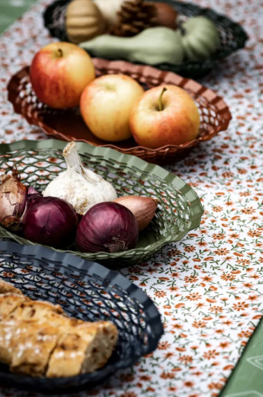 Bread Basket Medium Olive Green