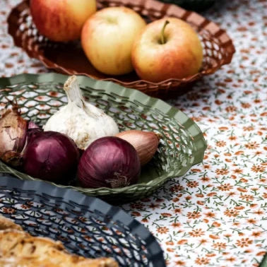 Bread Basket Medium Olive Green