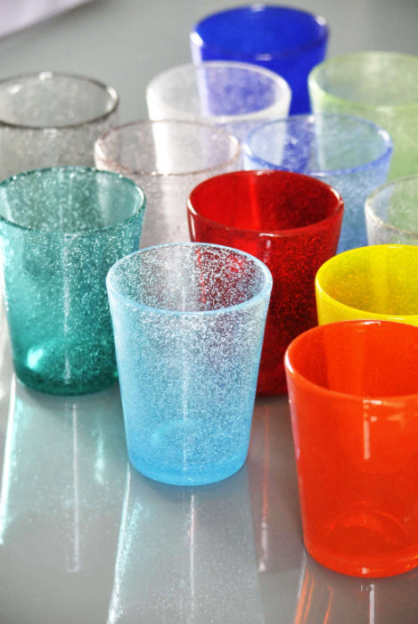 Bubble Water Glass Sky Blue