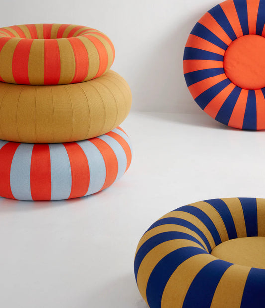 Float Small Dark Blue/Ochre