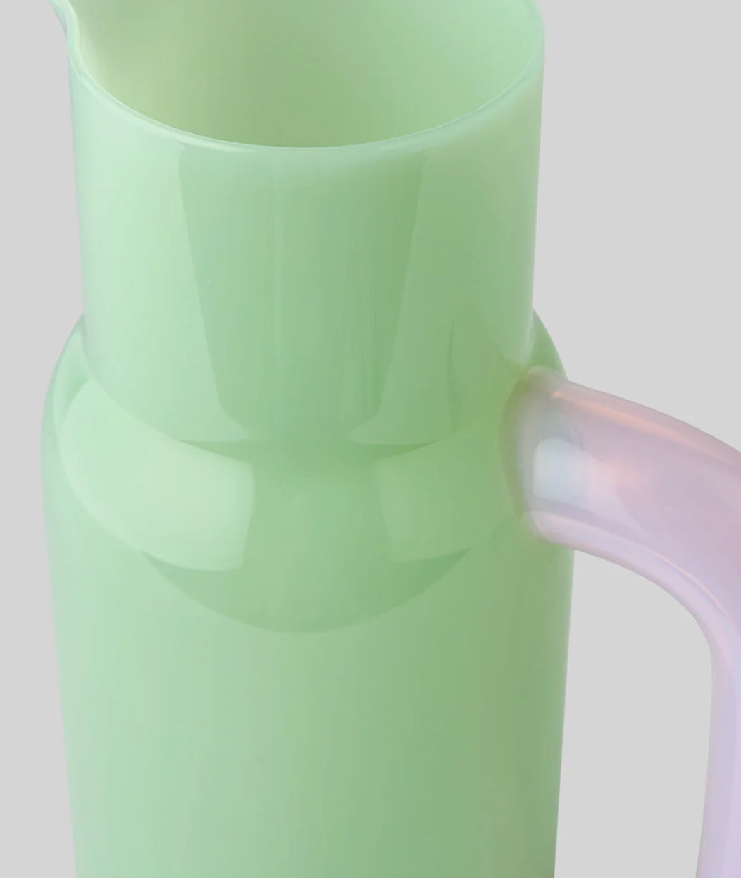 Pitcher Milky Jade/Milky Rose