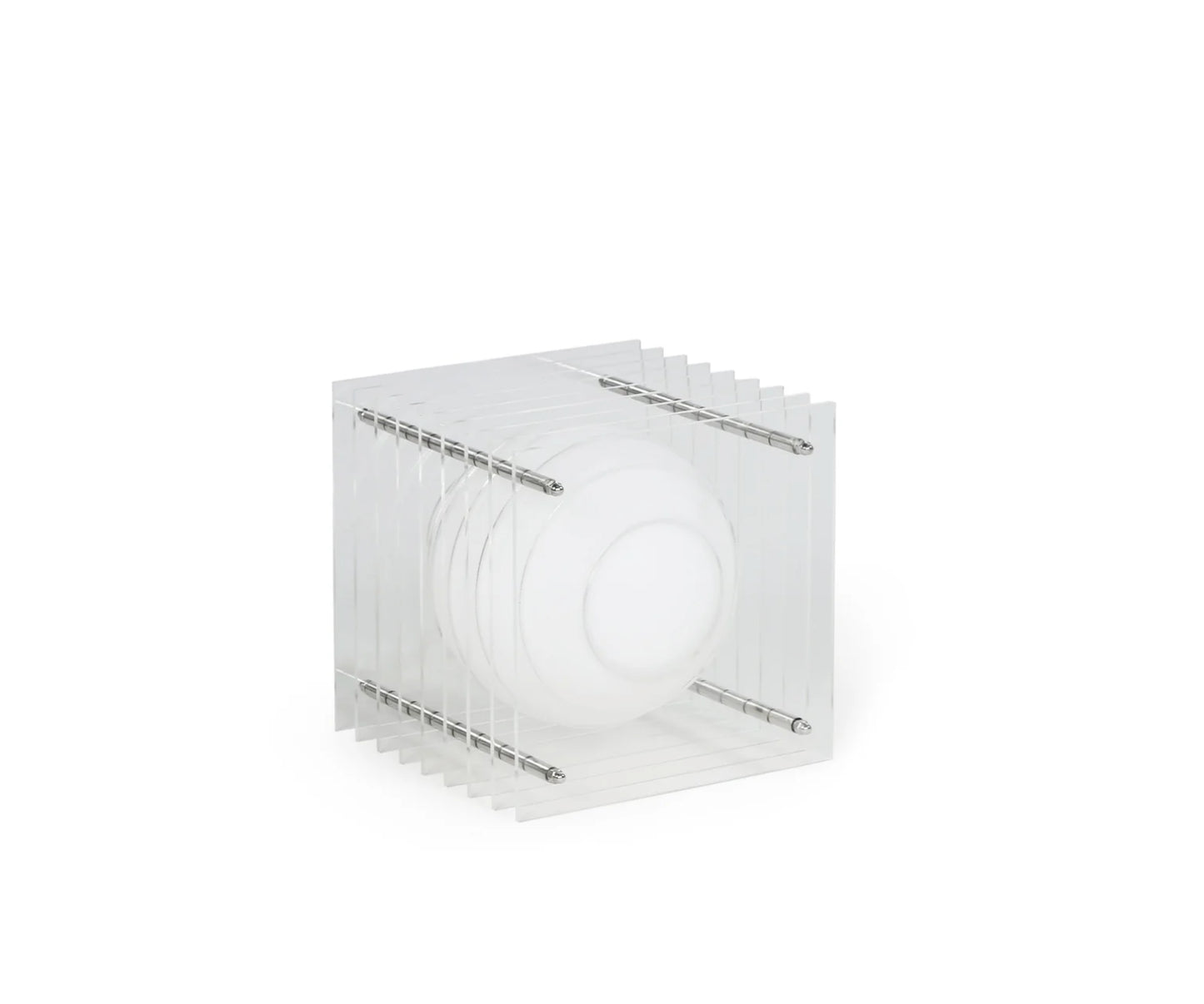 LOP Small Square Clear Lamp