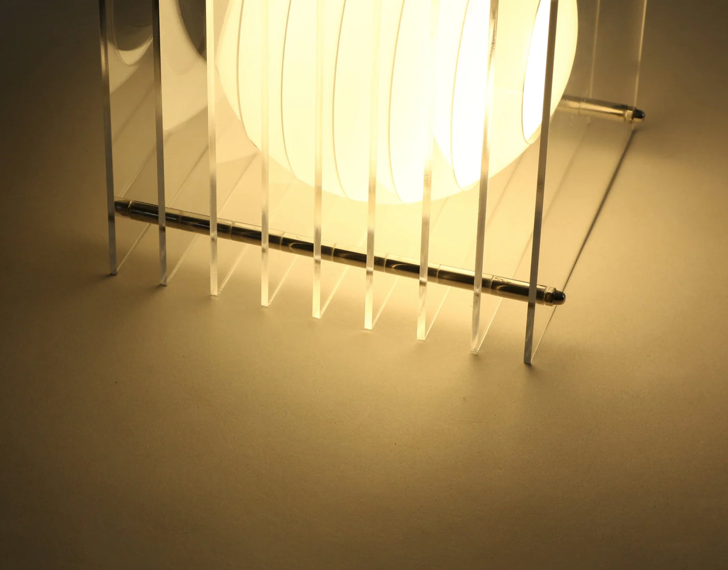 LOP Small Square Clear Lamp