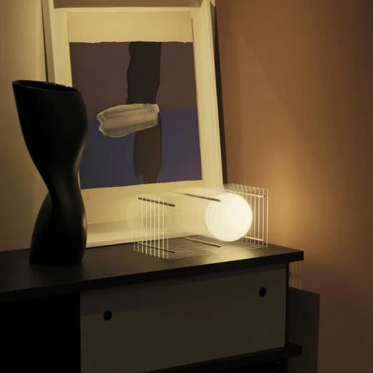 LOP Small Rectangle Clear Lamp