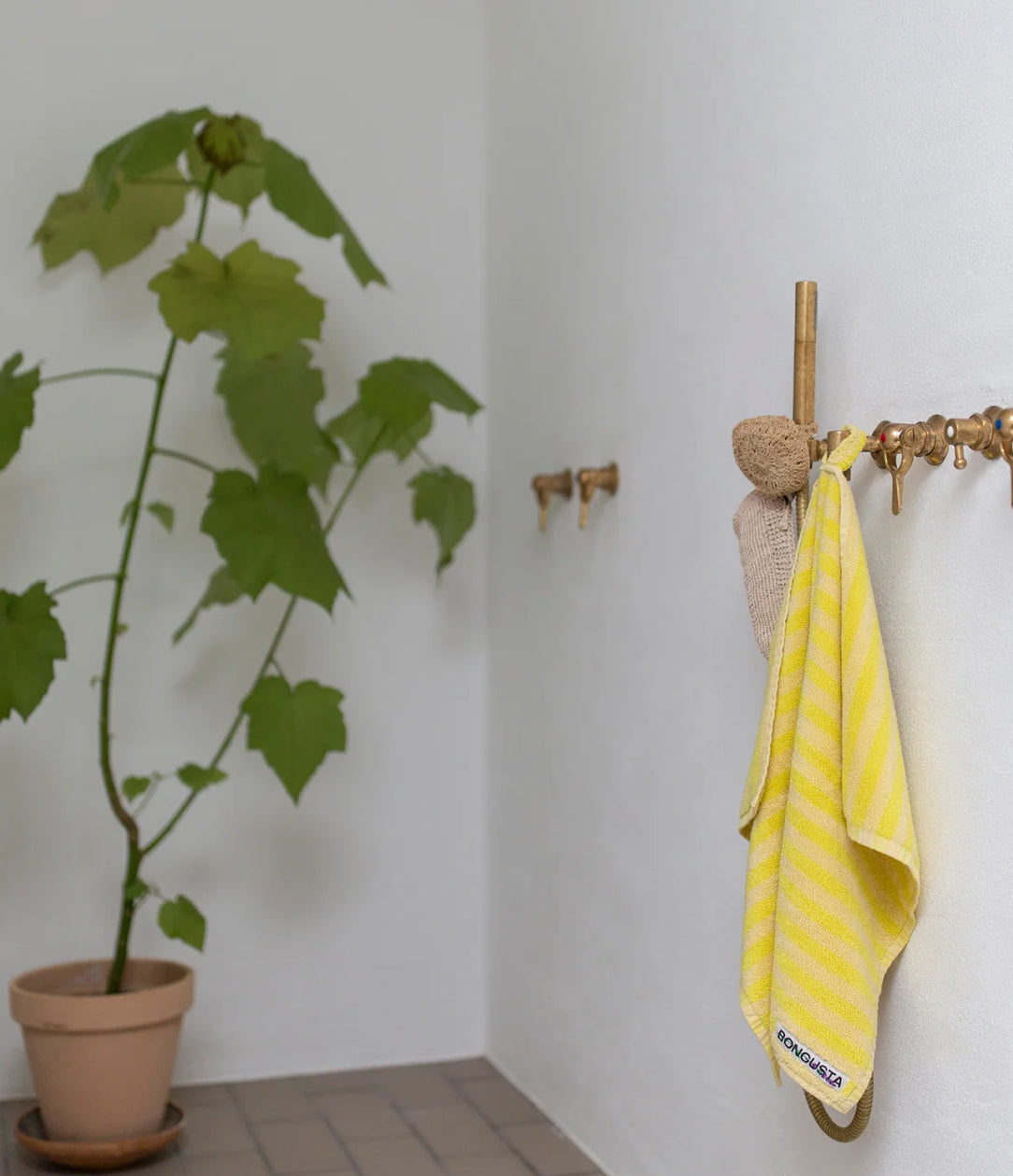 Bongusta Towels Yellow Striped