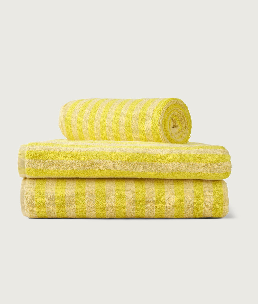 Bongusta Towels Yellow Striped