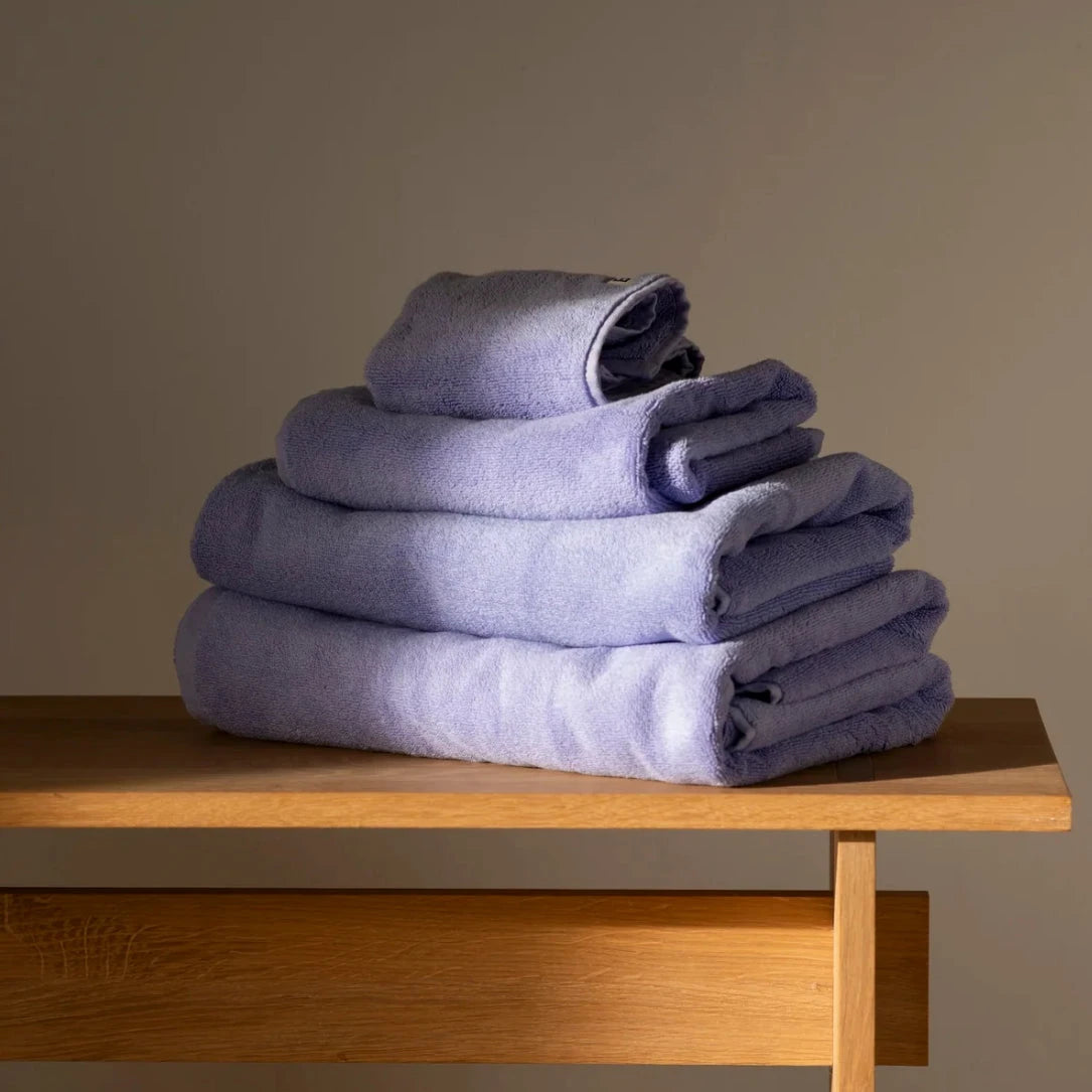 Bongusta Towels Solid Lavender Blue