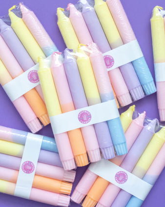Candles Pastel Party Mix 5-p
