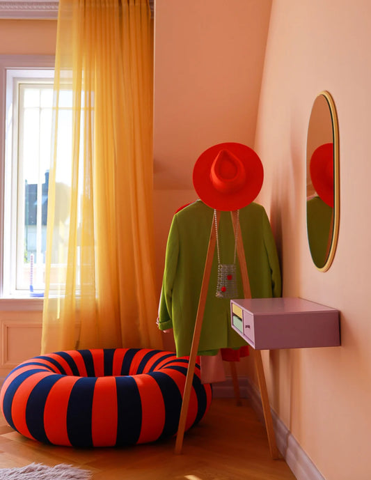 Float Large Dark Blue / Red