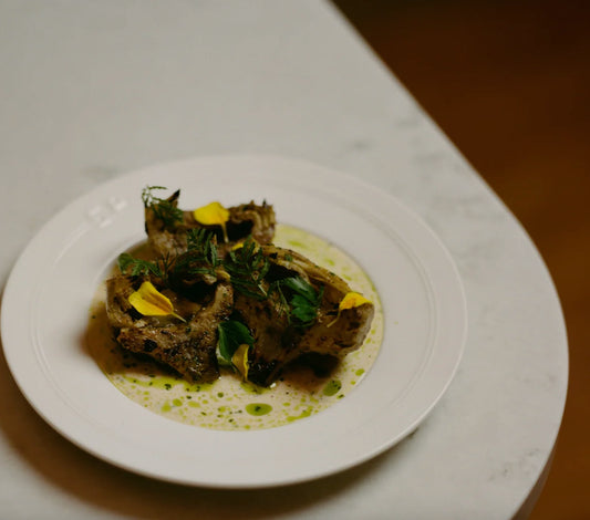 Métier SP Embossed Lunch Plate 2-p