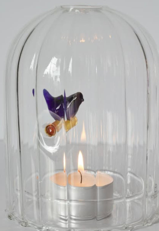 Birds Tea Candle Light Holder