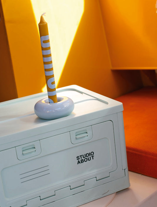 BOB Candle Holder Small Light Blue