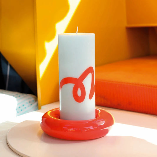 BOB Candle Holder Large Red