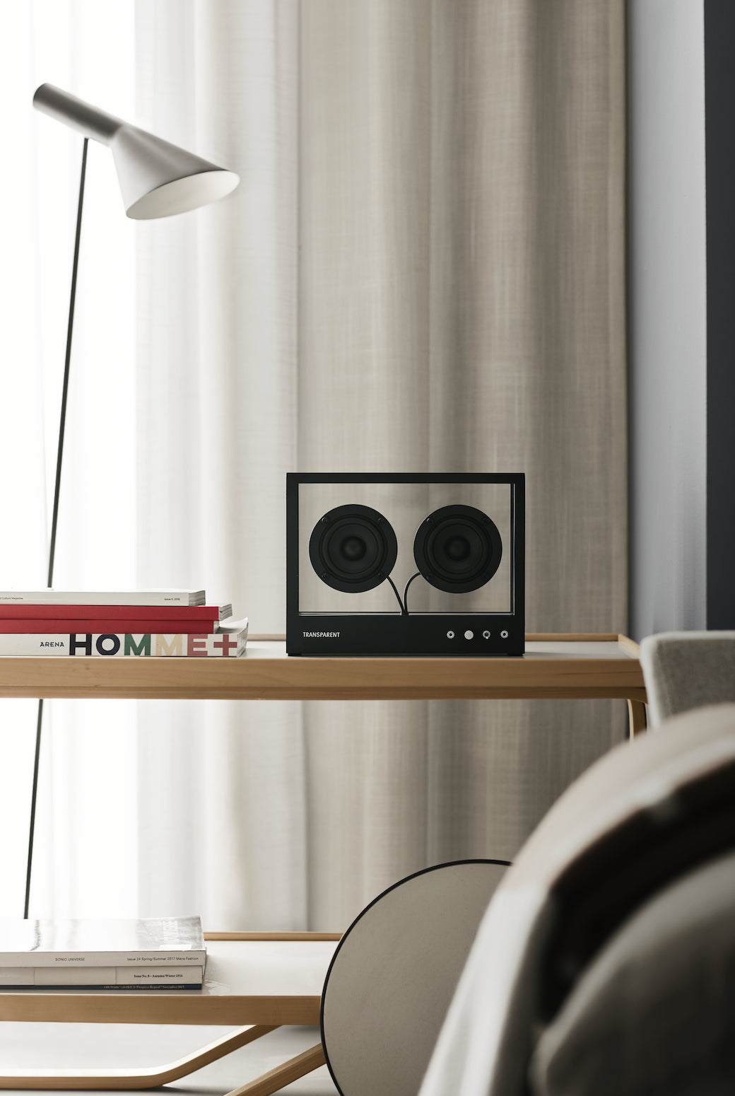 TRANSPARENT Small Speaker Black