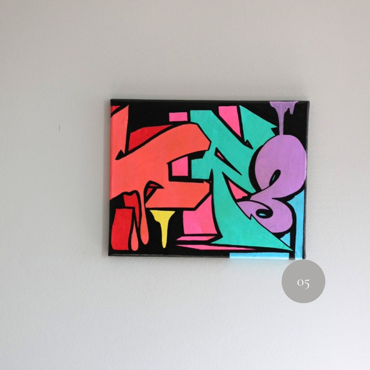 TRISS Graffiti Art Canva Series 02 Paint 05 Friends in art Mon Bistro