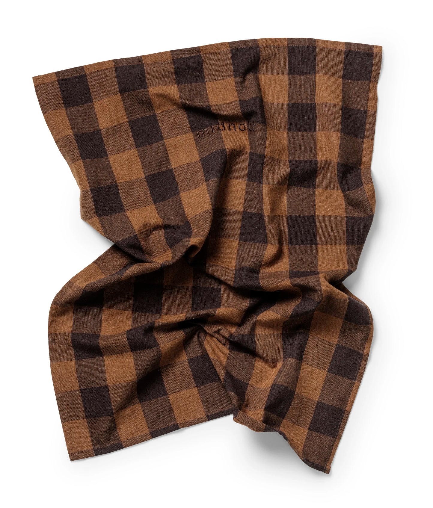 Midnatt Tea Towel Brown