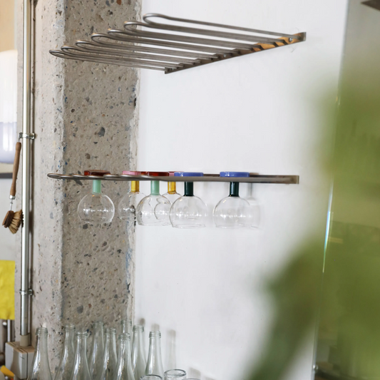 Glass Cantine Blue 2-p