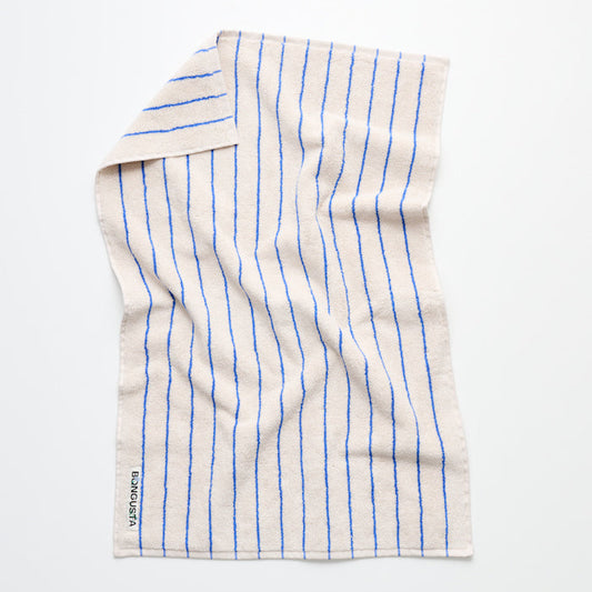 Bongusta Towels Moonbeam & Ultramarine