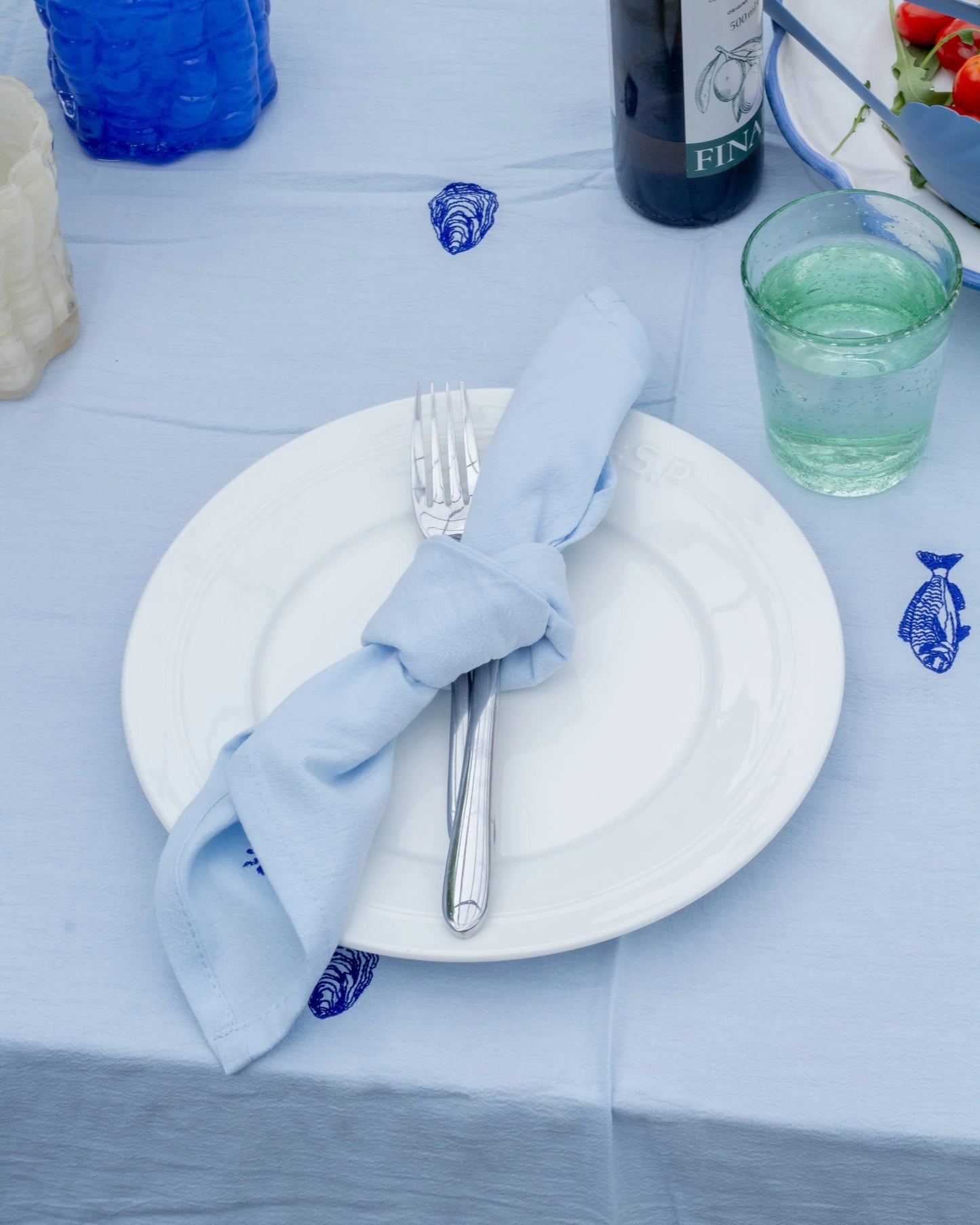 Midnatt Napkin Set Josefin La Mer