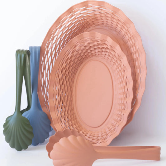 Bread Basket Medium Pink
