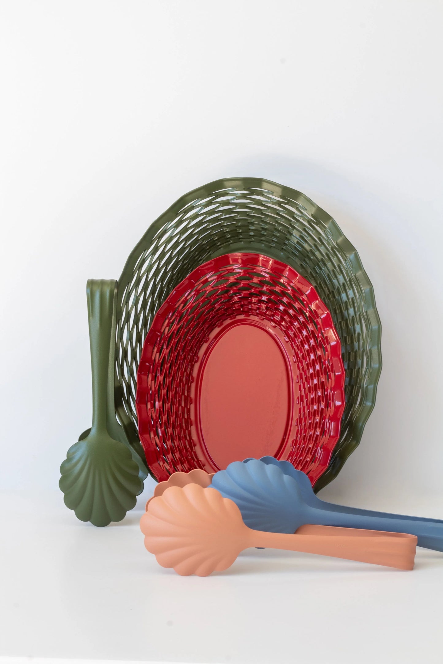 Bread Basket Large Olive Green