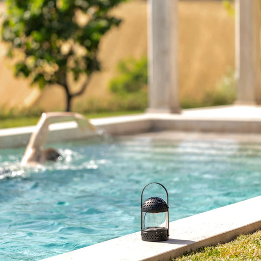 Transparenter Lichtlautsprecher Schwarz