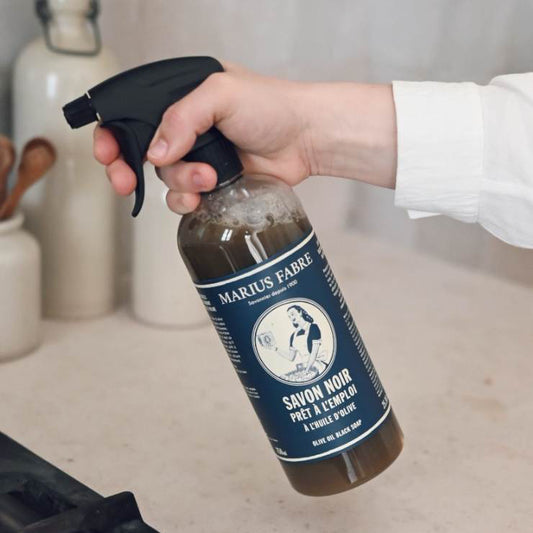 Spray di sapone nero all'olio d'oliva Marius Fabre