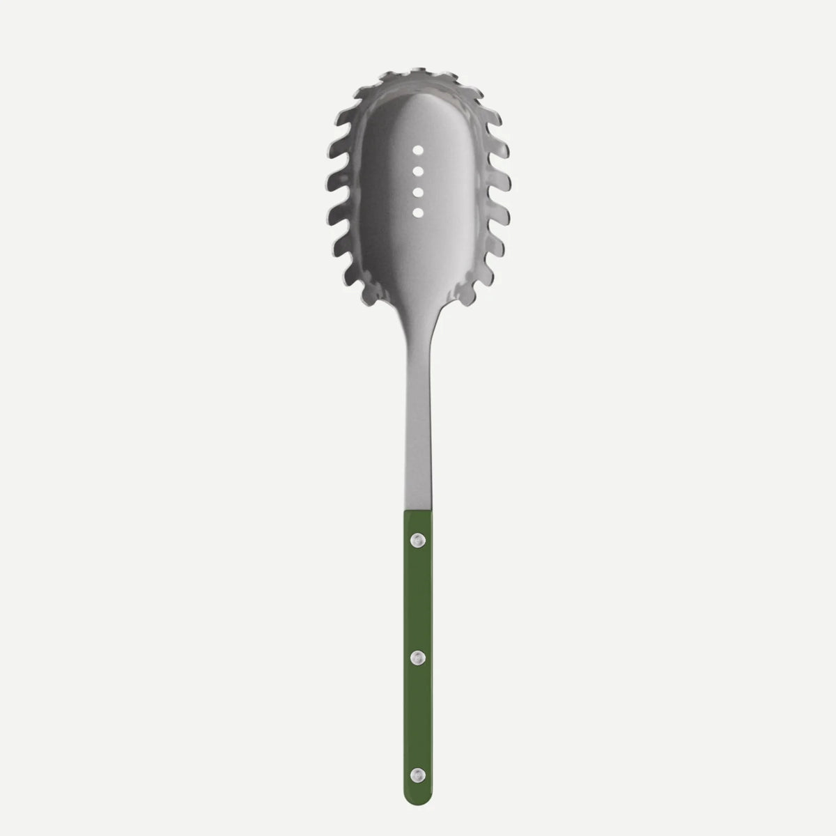 Sabre Paris Vintage Spaghetti Spoon Dark Green