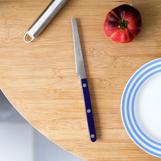 Sabre Vintage Tomato Knife Navy Blue