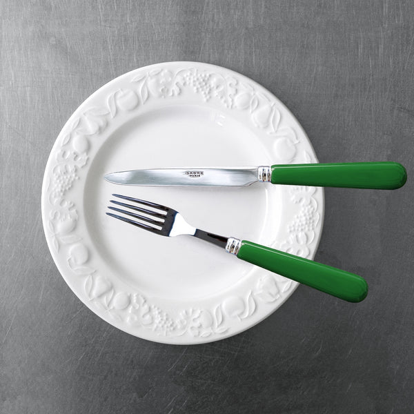 Sabre Besteckset, 24-teilig, Pop Unis Grün