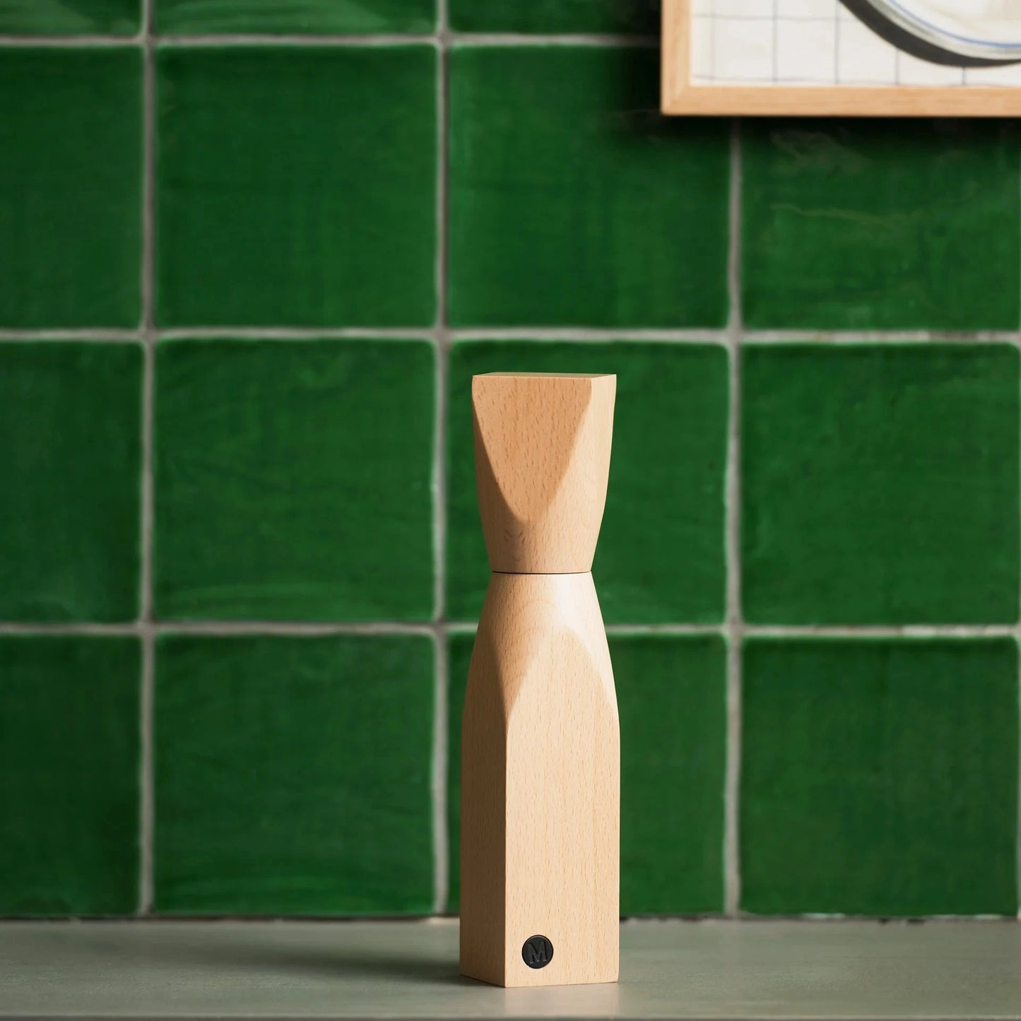 Woodi Salt & Pepper Grinder Natural Beech