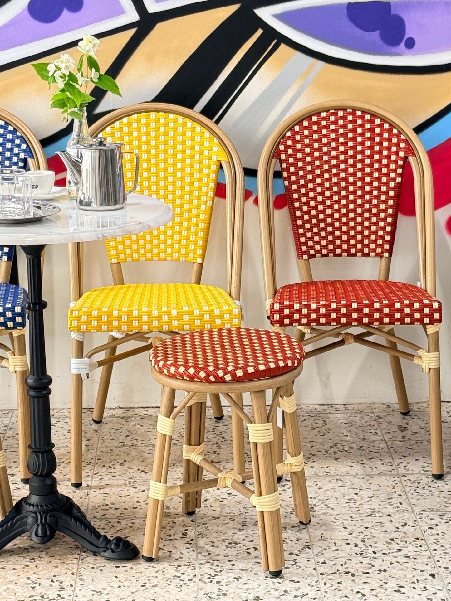 Mon Bistro Stol Rød