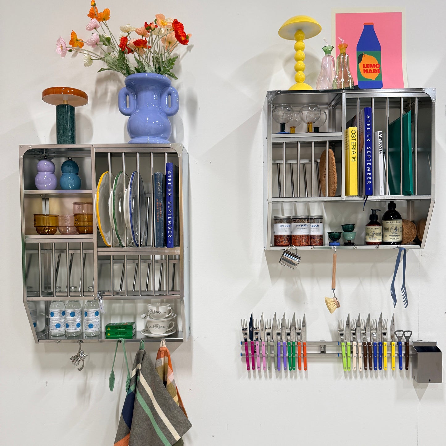 Mon Bistro Stainless Steel Kitchen Shelf