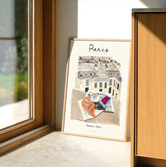 Poster Morning in Paris