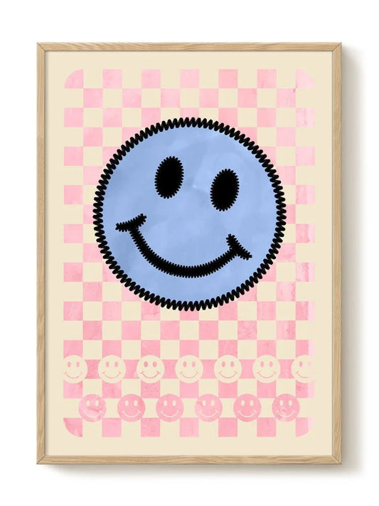 Poster Smiles Pink