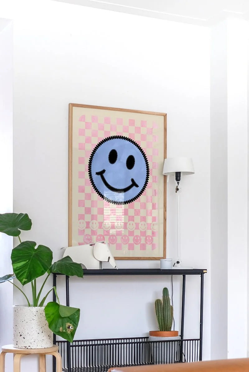 Poster Smiles Pink