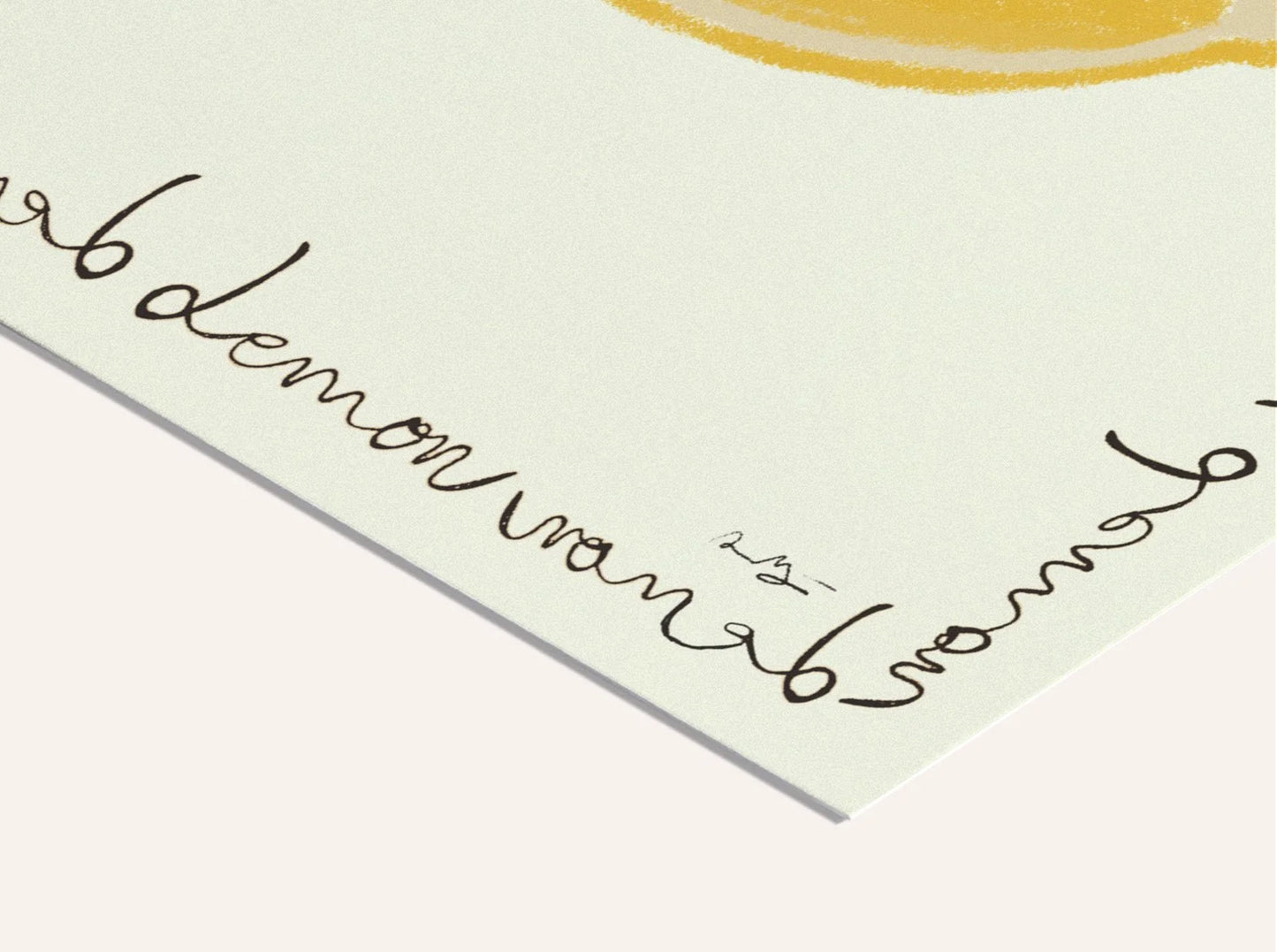 Poster Lemon